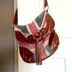 Union Jack Adjustable Crossbody Bag